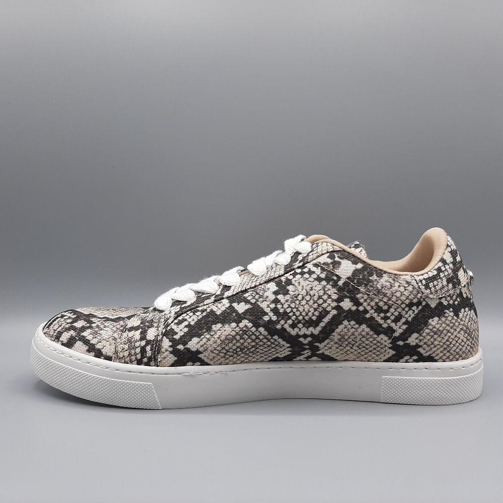 Steve Madden Vonn Python Snake Skin Sneakers 9 - image 4